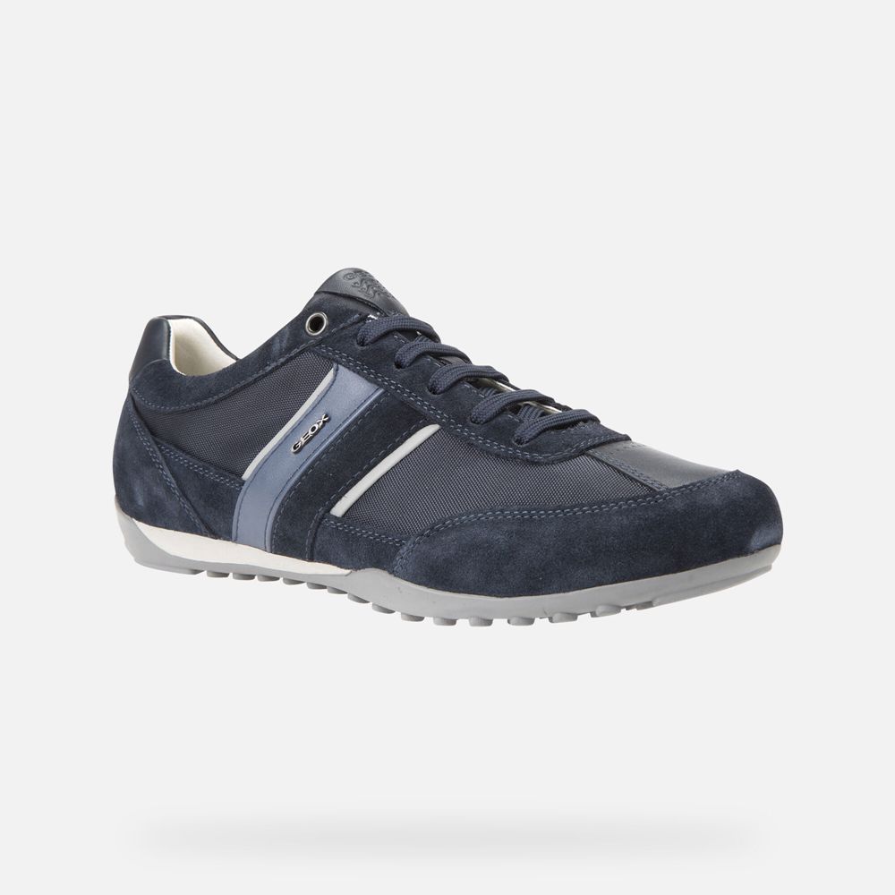 Tenis Geox Homem Azul Marinho - Wells - FDZGE4936